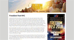 Desktop Screenshot of freedomfestnyc.com